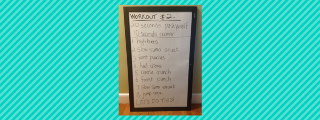 WHITEBOARD WORKOUT  #2